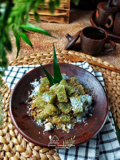 Foto resep Kicak Singkong Pandan
