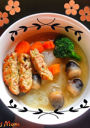 Hình của món Miến nước trong(chả cá chép).