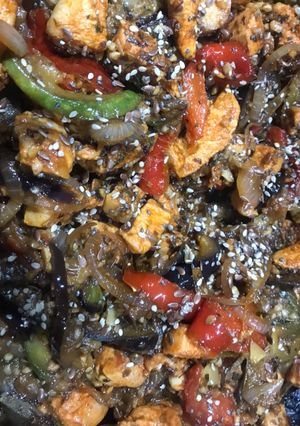 Una foto de Chop suey de pollo súper fácil ❤️
