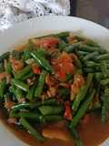 Tumis Buncis Ebi