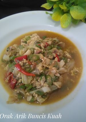 Foto resep Orak Arik Buncis Kuah