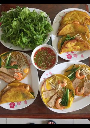 Hình của món Bánh xèo.