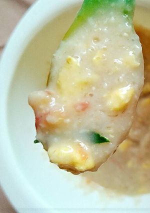 Foto resep Breakfast: Oatmeal Yolk (MPASI)