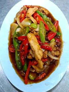 รูปของ ไก่ผัดพริกสด