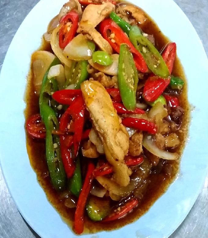 รูปของ ไก่ผัดพริกสด