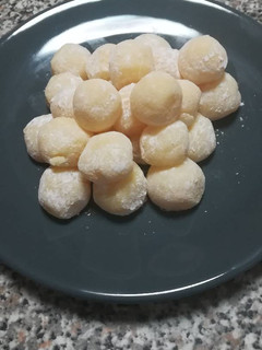 Una foto de Trufas de chocolate blanco