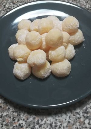 Una foto de Trufas de chocolate blanco