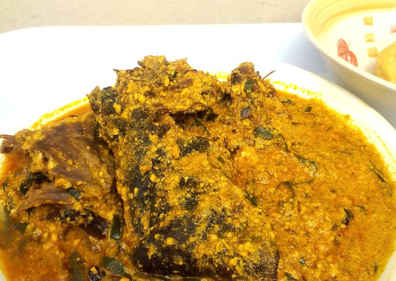 Lumpy Egusi Soup