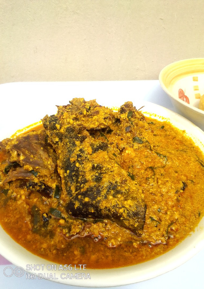 A picture of Lumpy Egusi Soup 1.