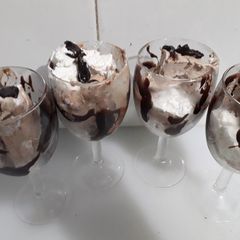 Chocolate ice cream A picture of Chocolate ice cream.
