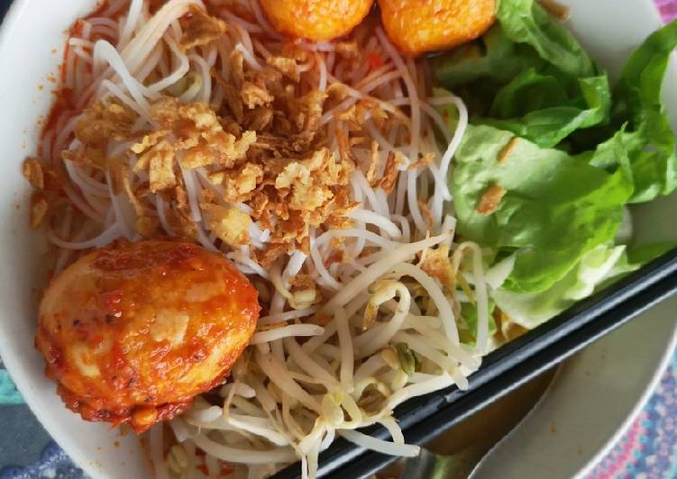 Simple Way to Make Super Quick Homemade Shrimp broth noodles soup