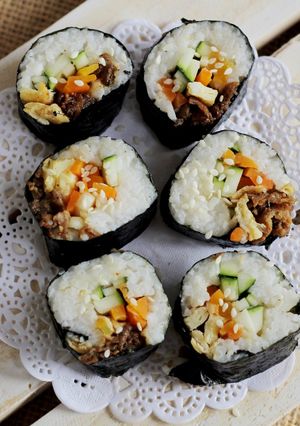 Foto resep Kimbab