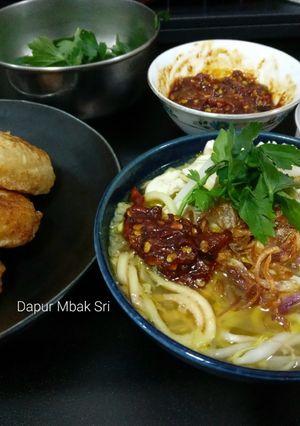 Foto resep Soto ayam mie kuning