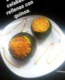Luna de Calabacín rellena de verduras y quinoa