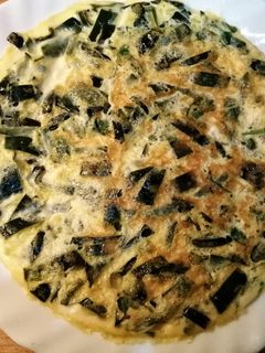 Una foto de Tortilla de pepino