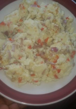 A picture of Scrambled eggs.