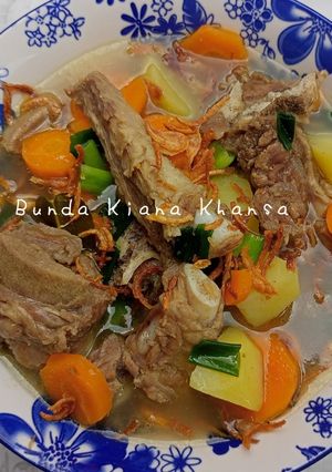 Foto resep Sop tulang sapi