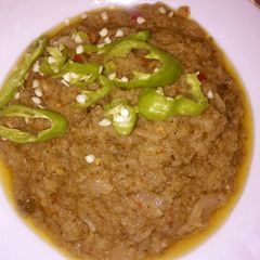 A picture of Moli ki bhjiya.