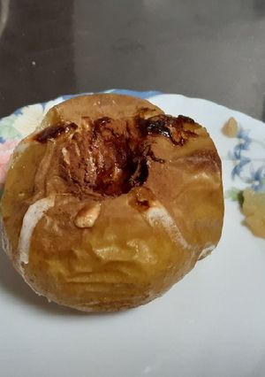 Una foto de Manzanas asadas en freidora de aire