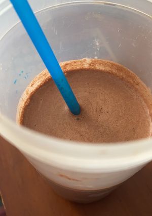 Una foto de Batido fit de avena