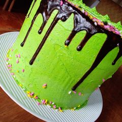 Strawberry chocolate cake A picture of Strawberry chocolate cake.