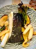 Turbot d’asperges Croquantes à la Pomme