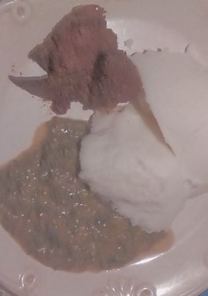 A picture of Pumpkin leaves.