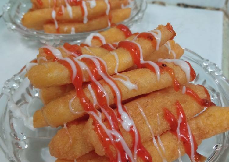 Resep Stik kentang keju | Resep Membuat Stik kentang keju Yang Enak Banget