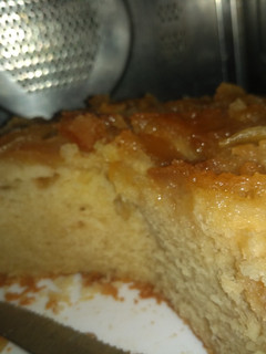 Una foto de Torta de manzana invertida