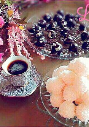 صورة لوصفة كرات جوز الهند (رافايلو)