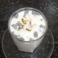 A picture of શક્કરિયાં નું મીલ્ક શેક.