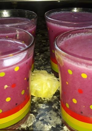 A picture of Jamun panna.