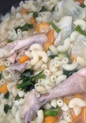 Foto resep Sop Makaroni Anti Ribet