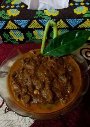 Foto resep Rendang kerang