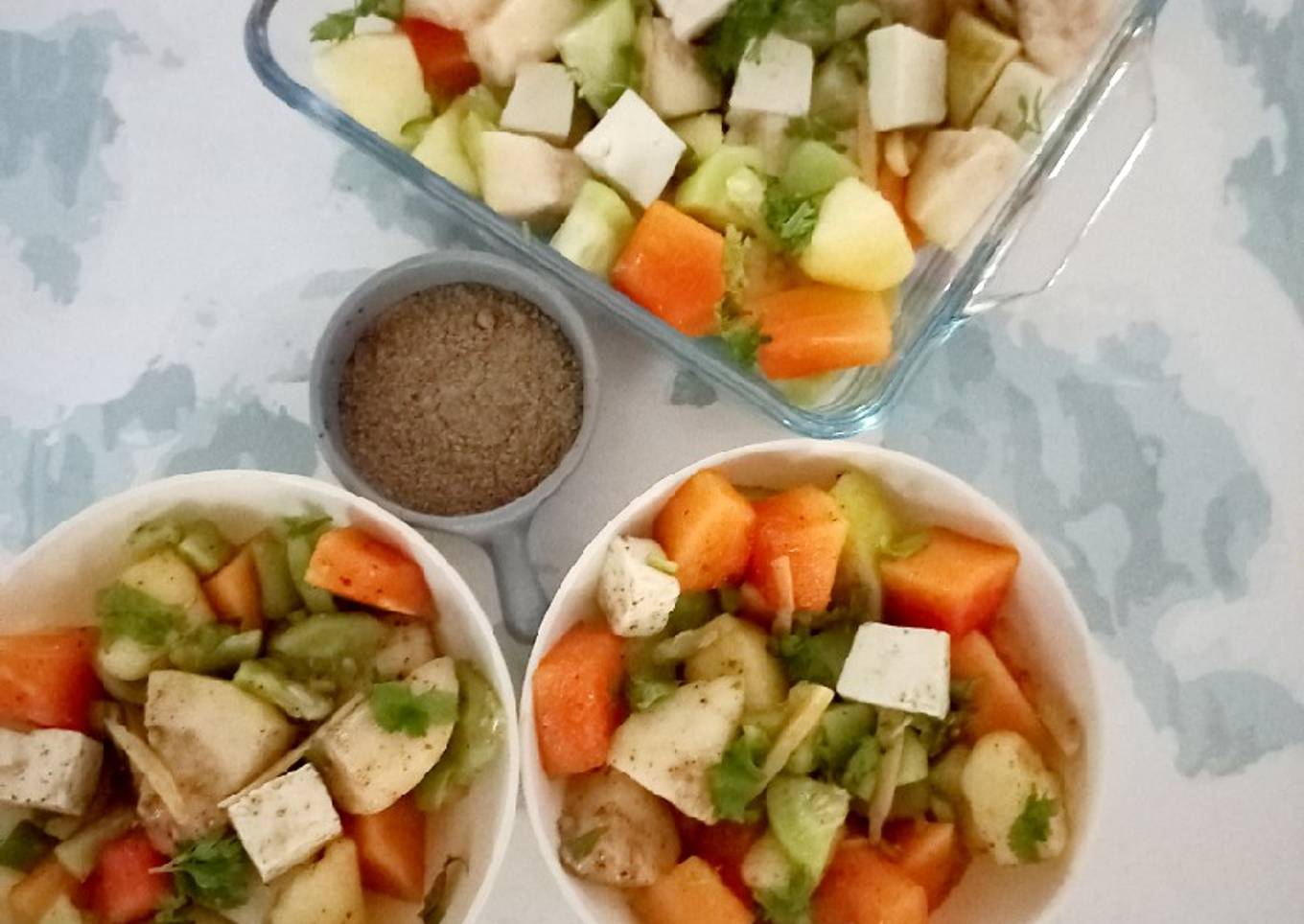 Fruit Chaat For Navratri Fasting