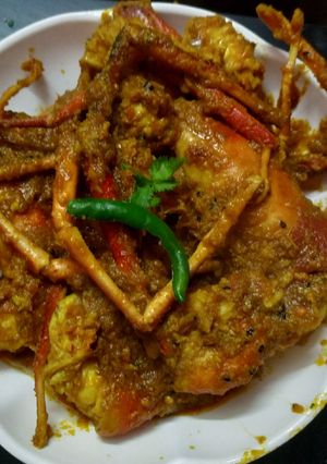 A picture of Prawn masala.