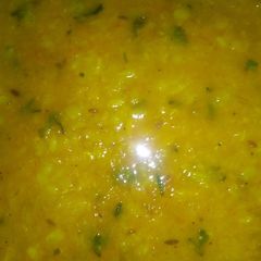 A picture of Moong dhuli Dal Fry.