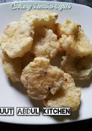 Foto resep Cireng bumbu rujak Sederhana