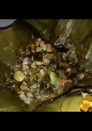 Foto resep Botok daun melinjo