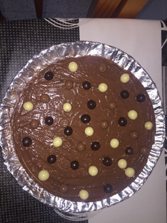 Una foto de Pastel de obleas y Nutella