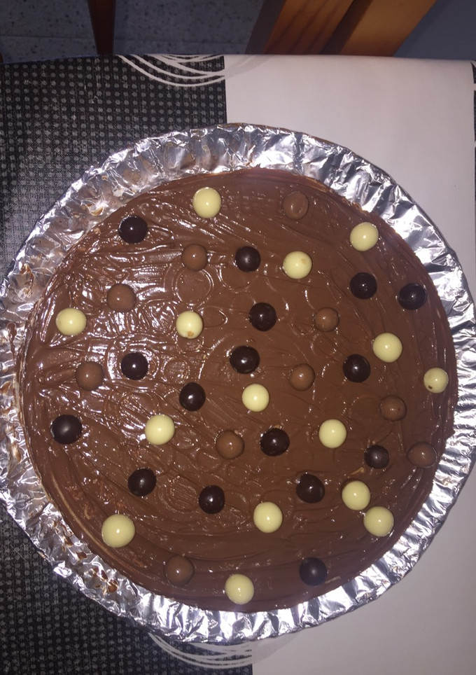 Una foto de Pastel de obleas y Nutella