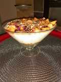Fruity healthy Trifle. Clean out your fruitbowl