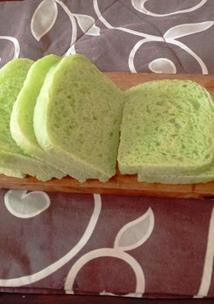 Foto resep Roti tawar pandan kukus tanpa mixer, tanpa ulen, tanpa telur