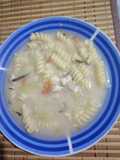Sopa de moron con fideos