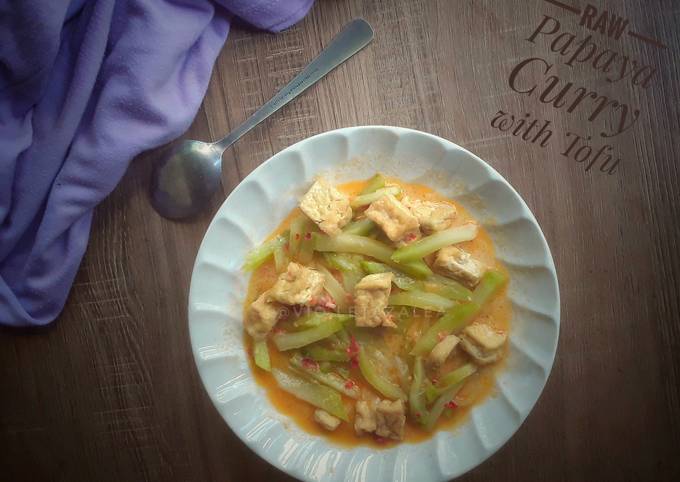 Langkah Mudah untuk Menyiapkan Sayur Pepaya Tahu Santan ala Violet Azalea Anti Gagal