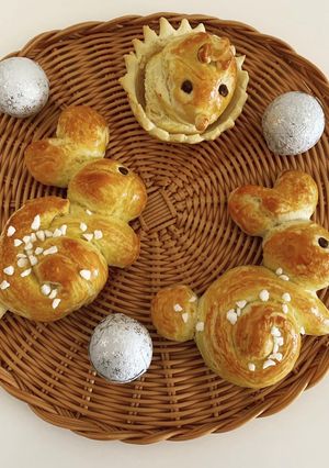 Une photo de Brioche lapin