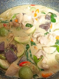รูปของ แกงเขียวหวานไก่