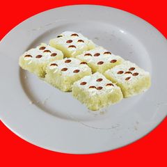 A picture of Coconut burfi.
