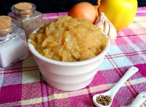 Une photo de Chutney pomme et piment d'Espelette
