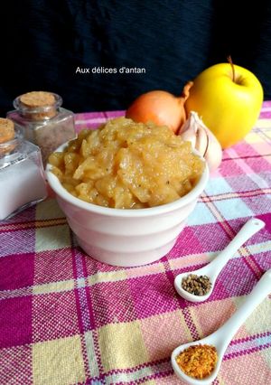 Une photo de Chutney pomme et piment d'Espelette